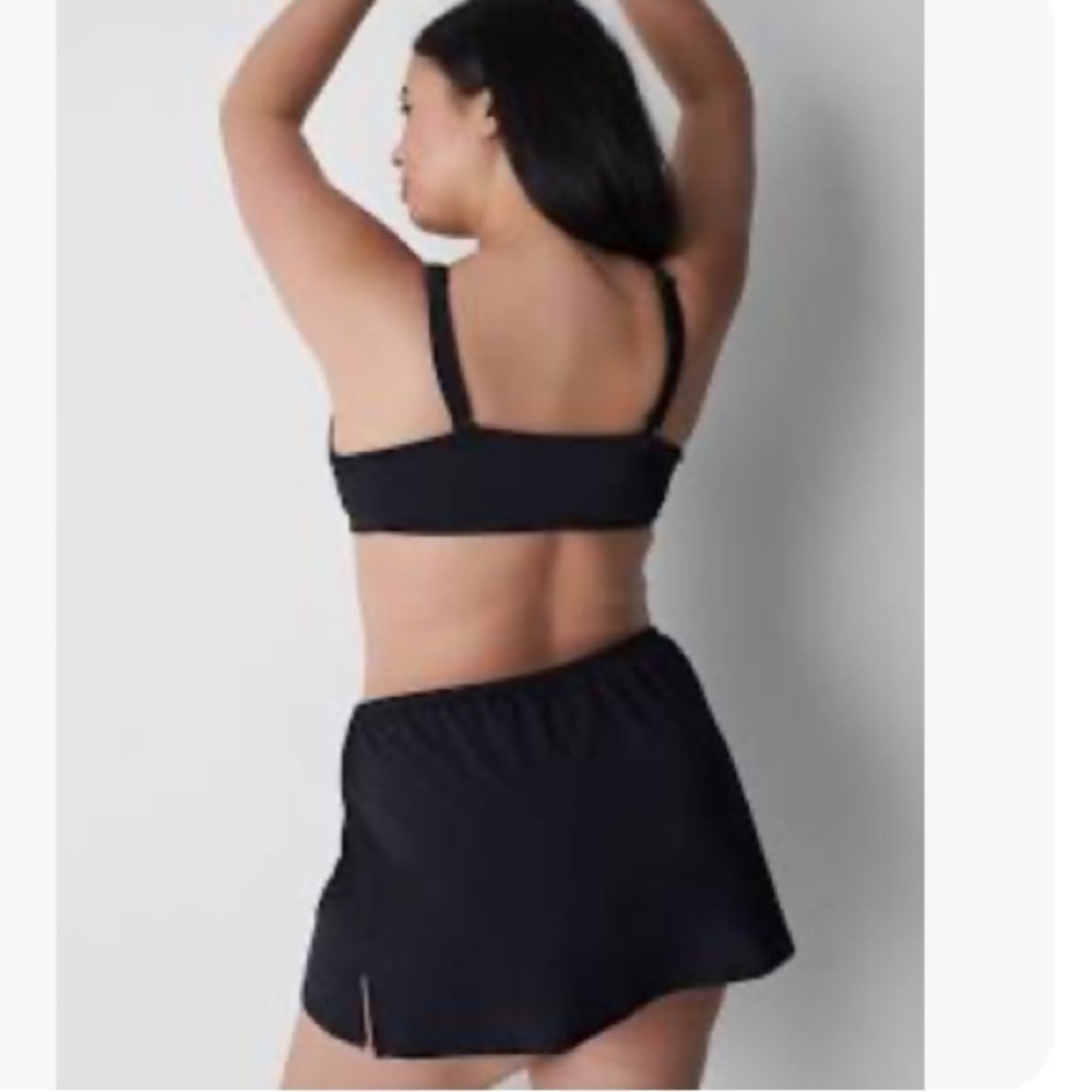 Lane Bryant Woman’s Side Slit Skirted Bottom Cacique Coral Plus Size 28 NWT